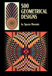 Cover of: 500 Geometrical Designs