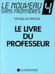 Cover of: Le Nouveau Sans Frontieres - Level 4