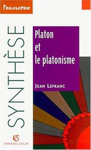 Cover of: Platon et le platonisme