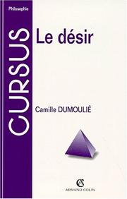 Cover of: Le désir