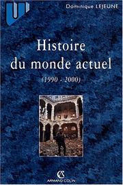 Cover of: Histoire du monde actuel, 1990-2000