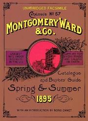 Cover of: Montgomery Ward Catalogue of 1895 (Catalogue & Buyer's Guide)