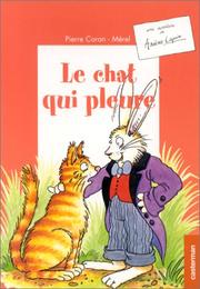 Cover of: Une aventure de : Arsène Lapin : Le chat qui pleure