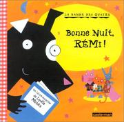 Cover of: Bonne nuit Rémi !