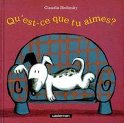 Cover of: Qu'est-ce que tu aimes?