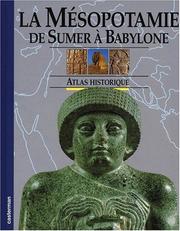 Cover of: La Mésopotamie : de Sumer à Babylone