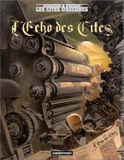 Cover of: Les Cités obscures : L'Echo des cités