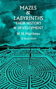 Cover of: Mazes and labyrinths