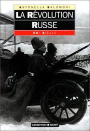 Cover of: La Révolution Russe