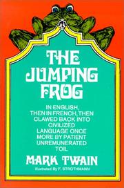 Cover of: The jumping frog by Mark Twain