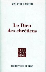 Cover of: Le dieu des chrétiens