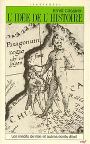 Cover of: L'idée de l'histoire