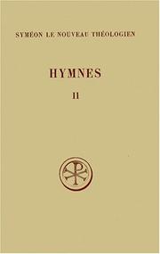 Cover of: Hymnes, tome 2  by Symeon