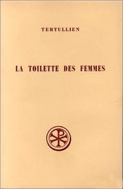 Cover of: La toilette des femmes
