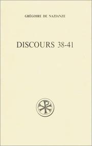 Cover of: Discours 38-41