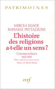 Cover of: L'histoire des religions a-t-elle un sens?