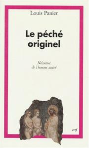 Cover of: Le péché originel by Louis Panier