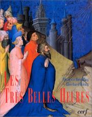 Cover of: Les Très Belles Heures de Jean de France, Duc de Berry by François Boespflug, Eberhard König