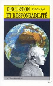 Cover of: Discussion et responsabilité