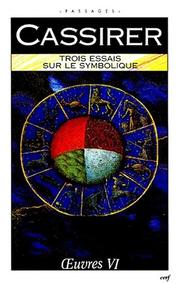 Cover of: Trois essais sur le symbolique