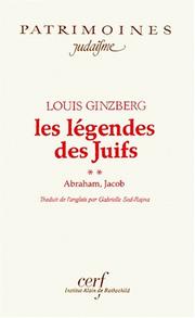 Cover of: Les Légendes des Juifs, tome 2 by Gabrielle Sed-Rajna, Louis Ginzberg, Gabrielle Sed-Rajna