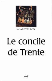 Le Concile de Trente by A. Tallon