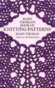 Cover of: Mary Thomas's Book of Knitting Patterns