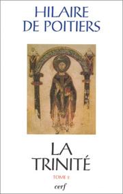 Cover of: Sources chrétiennes, numéro 448: La Trinité, tome 2