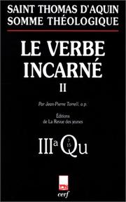 Cover of: Le Verbe incarné, tome 2