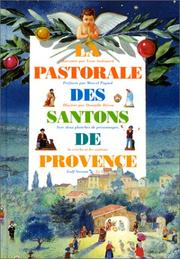 Cover of: La Pastorale des santons de Provence