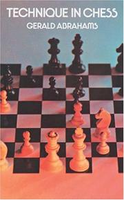 Cover of: Technique in chess.