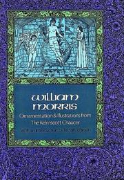 Cover of: William Morris: Ornamentation and illustrations from the Kelmscott Chaucer. by William Morris