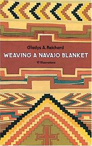Cover of: Weaving a Navajo blanket