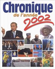 Cover of: Année 2002 by 