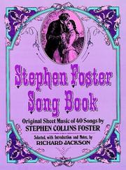 Stephen Foster song book by Stephen Foster