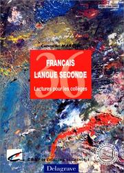 Cover of: Français langue seconde  by Catherine Marcus