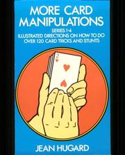 Cover of: Card Tricks and Stunts by Jean Hugard
