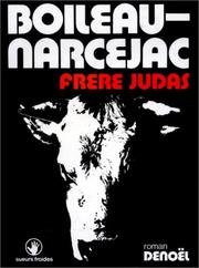 Cover of: Frere judas