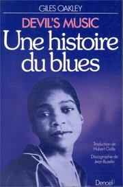 Cover of: Une histoire du blues by Giles Oakley