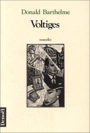 Cover of: Voltiges