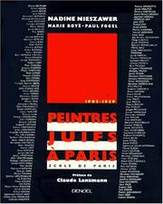Cover of: Peintres juifs à Paris