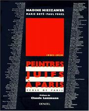 Cover of: Peintres juifs à Paris by Niesza, Boye, Fog