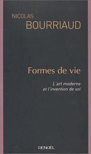 Cover of: Formes de vie  by Nicolas Bourriaud