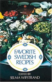 Cover of: Favorite Swedish recipes by Sam Erik Widenfelt