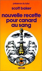 Cover of: Nouvelle recette pour canard au sang