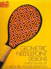 Cover of: Geometric needlepoint designs: charted for easy use
