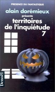 Cover of: Territoires de l'inquiétude. 7