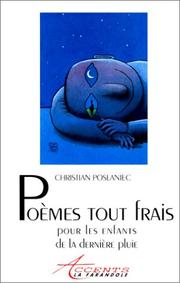Cover of: Poèmes tout frais pour les enfants de la dernière pluie