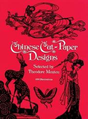Cover of: Chinese cut-paper designs