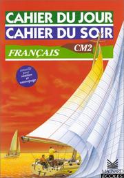 Cover of: Cahier français CM2